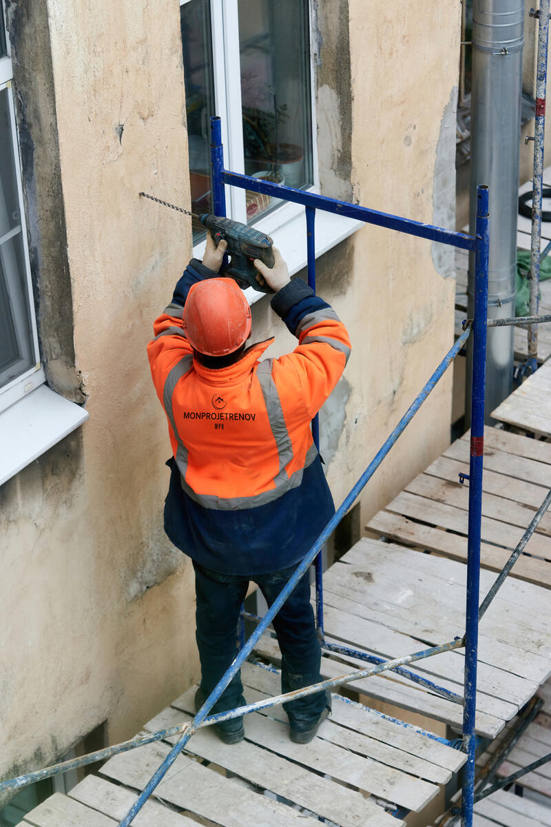 Travaux de réhabilitation globale